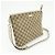 Borsa a Tracolla GUCCI GG Canvas Leather Beige White 388924 - vista 4