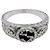 GUCCI Interlocking G Arabesque Ring SV925 Silver #25 US11 EU64.5 - Ansicht 4