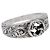 GUCCI Interlocking G Arabesque Ring SV925 Silver #25 US11 EU64.5 - Ansicht 6