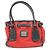 Borsa Tote BURBERRY Blue Label Nova Plaid in nylon e pelle Rosso Nero
