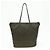 Borsa Tote e Borsa a Tracolla PRADA in Nylon con Logo Triangolare Khaki Black 1BG052 - vista 2