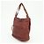 Borsa Tote in pelle Anagram LOEWE Borsa a tracolla Bordeaux - vista 3