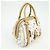 Borsa a mano Louis Vuitton Monogram Priscilla Multicolor Blanc M40096 - vista 4