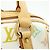 Borsa a mano Louis Vuitton Monogram Priscilla Multicolor Blanc M40096 - vista 7