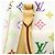 Borsa a mano Louis Vuitton Monogram Priscilla Multicolor Blanc M40096 - vista 9