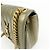 Autre Marque SAINT LAURENT PARIS Borsa a tracolla Vicky in pelle Borsa crossbody Oro - vista 15