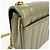 Autre Marque SAINT LAURENT PARIS Borsa a tracolla Vicky in pelle Borsa crossbody Oro - vista 16