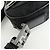 Borsa a tracolla FENDI Zucchino Canvas Leather Black 8BR324 - vista 9