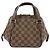 Borsa Louis Vuitton Damier Canvas Belem PM Ebene Brown N51173