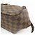 Borsa Louis Vuitton Damier Canvas Belem PM Ebene Brown N51173 - vista 12