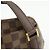 Borsa Louis Vuitton Damier Canvas Belem PM Ebene Brown N51173 - vista 7