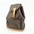 Zaino Louis Vuitton Monogram Montsouris GM Brown M51135 - vista 3