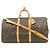 Louis Vuitton Monogram Keep All Bandouliere 60 Boston Bag M41412