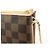 Louis Vuitton Damier Ebene Pochette Double Zip Rose Ballerine N60254 - vista 16