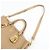 PRADA Borsa a mano e a tracolla 2Way in pelle di vitello morbida Light Brown BN1902 - vista 7