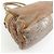 FENDI Borsa Tote Ethnico in pelle Borsa a spalla Camel 8BN162 - vista 11