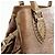 FENDI Borsa Tote Ethnico in pelle Borsa a spalla Camel 8BN162 - vista 15