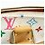 Borsa a mano Louis Vuitton Monogram Multicolor Alma PM Blanc M92647 - vista 18