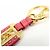 Charm per borsa e portachiavi in pelle e metallo con logo PRADA Pink Gold - vista 8