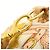 Borsa a spalla LOEWE Scarf Design in tela e pelle Beige Pink - vista 8