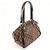 Borsa Louis Vuitton Damier Ebene Verona PM Marrone - vista 4