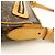 Borsa a tracolla Louis Vuitton Monogram Hudson GM Brown M40045 - vista 8
