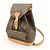 Zaino Louis Vuitton Monogram Montsouris MM Brown M51136 - vista 3