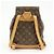 Zaino Louis Vuitton Monogram Montsouris MM Brown M51136 - vista 2