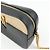 Borsa a tracolla in pelle VERSACE Virtus Nero Beige - vista 15