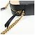 Borsa a tracolla in pelle VERSACE Virtus Nero Beige - vista 9
