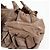 Borsa tote LOEWE Anagram in pelle nappa Aire marrone - vista 16