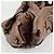 Borsa tote LOEWE Anagram in pelle nappa Aire marrone - vista 17