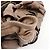 Borsa tote LOEWE Anagram in pelle nappa Aire marrone - vista 21