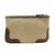 Necessaire in pelle jacquard con logo PRADA Beige Brown - vista 2