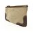 Necessaire in pelle jacquard con logo PRADA Beige Brown - vista 3
