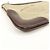 Necessaire in pelle jacquard con logo PRADA Beige Brown - vista 6