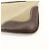 Necessaire in pelle jacquard con logo PRADA Beige Brown - vista 9