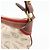 Borsa a tracolla e borsa a mano LOEWE in tela, pelle e camoscio Beige Red - vista 14