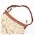 Borsa a tracolla e borsa a mano LOEWE in tela, pelle e camoscio Beige Red - vista 6