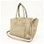 PRADA Borsa a mano e a tracolla 2Way in pelle con logo Triangle Beige BN2795 - vista 3