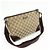 Borsa a tracolla GUCCI GG Canvas Leather Beige Brown 114273 - vista 4