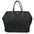 Borsa Tote e Borsa a Tracolla PRADA in Nylon e Pelle con Logo Triangle Nero