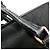 Borsa Tote e Borsa a Tracolla PRADA in Nylon e Pelle con Logo Triangle Nero - vista 9