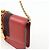 GUCCI Sylvie Sherry Mini Borsa a Tracolla in Pelle con Catena Rosso e Blu Navy 494646 - vista 11