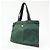 PRADA Triangle Logo Nylon Leder Tote Bag Handtasche, Moss Green - Ansicht 3