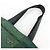 PRADA Triangle Logo Nylon Leder Tote Bag Handtasche, Moss Green - Ansicht 6