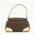 Borsa a tracolla Louis Vuitton Monogram Beverly MM Brown M40121 - vista 2