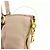 Borsa Tote in pelle con logo PRADA Borsa a spalla Rosa - vista 16