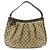 Borsa a tracolla e borsa a mano GUCCI Sukey GG Canvas Leather Beige Brown 364843