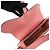 Borsa a tracolla Christian Dior CD Logo Saddle Bag in pelle, Borsa a mano Rosa - vista 9
